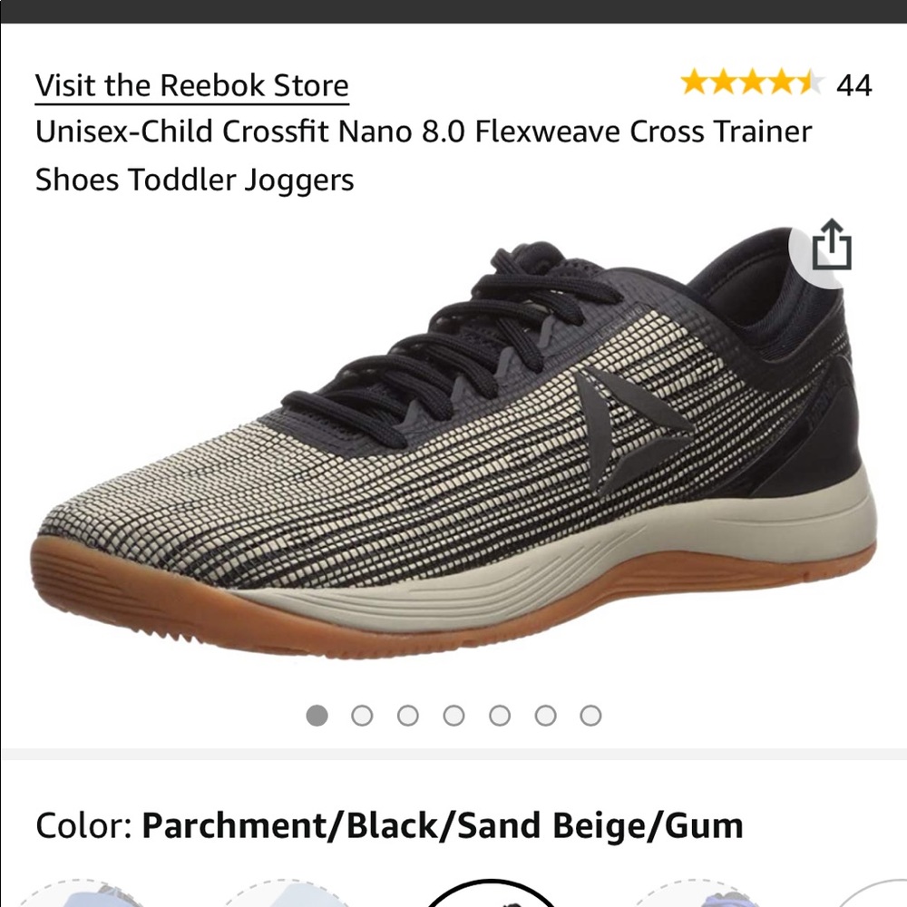 3.5 Kids CrossFit Reebok Nano